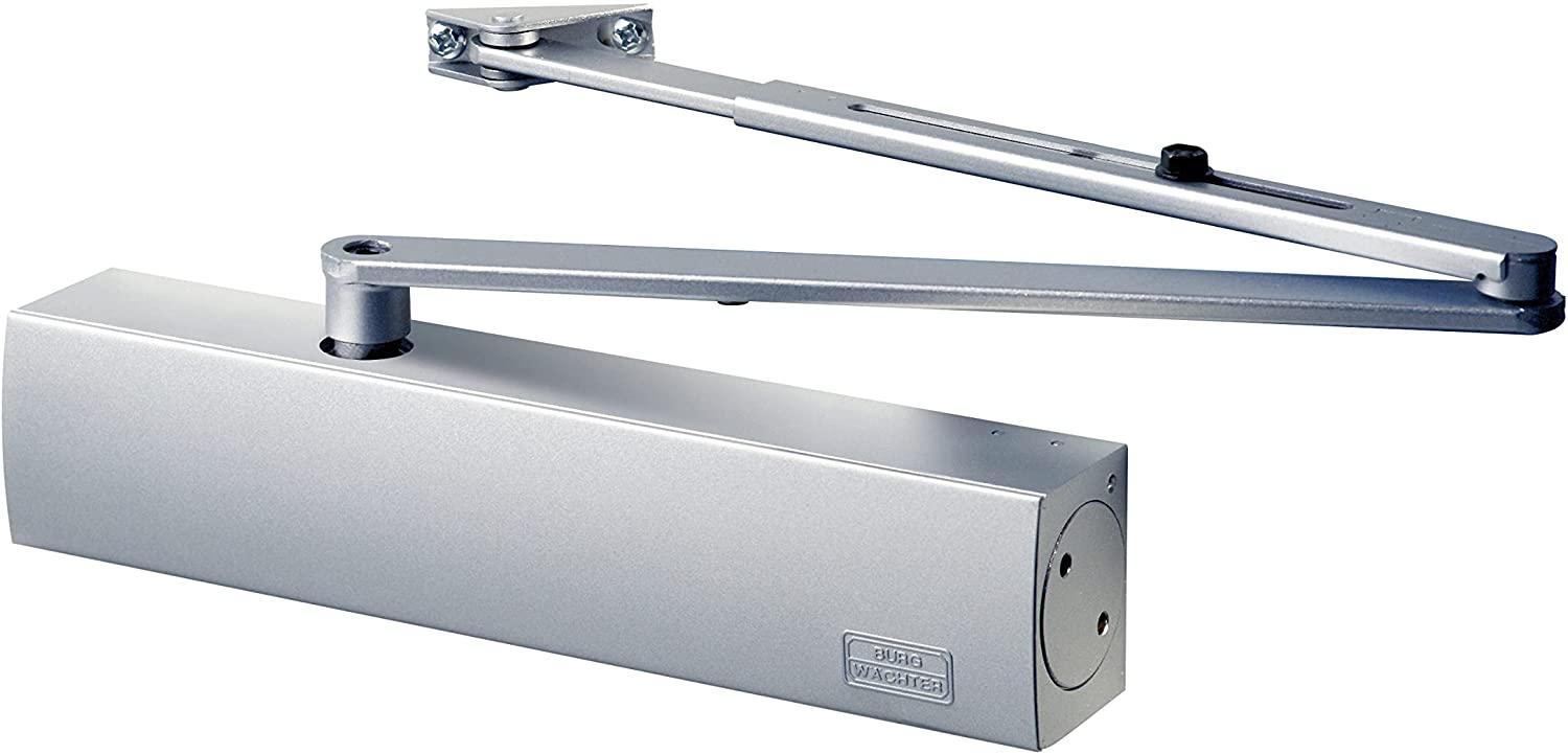 BURG WÄCHTER Extra Strong Door Closer Variable Strength Adjustment Door