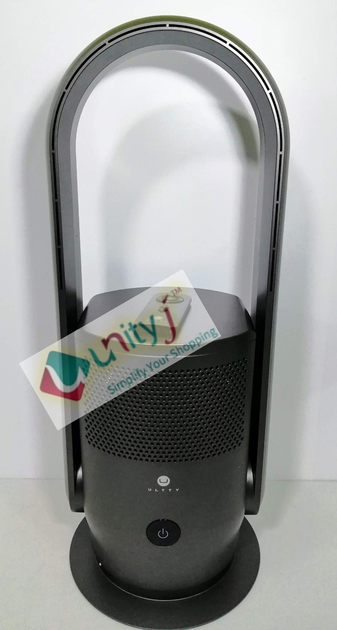 ULTTY Bladeless Tower Fan And Air Purifier In One 90 Oscillating