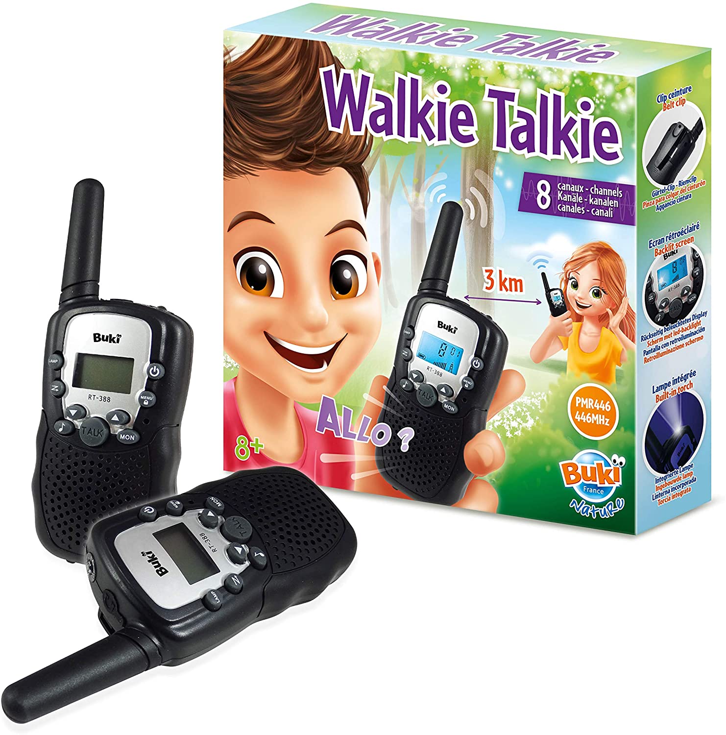 Buki France- Nature Walkie Talkie Audio Communicator, TW01 — UnityJ-UK