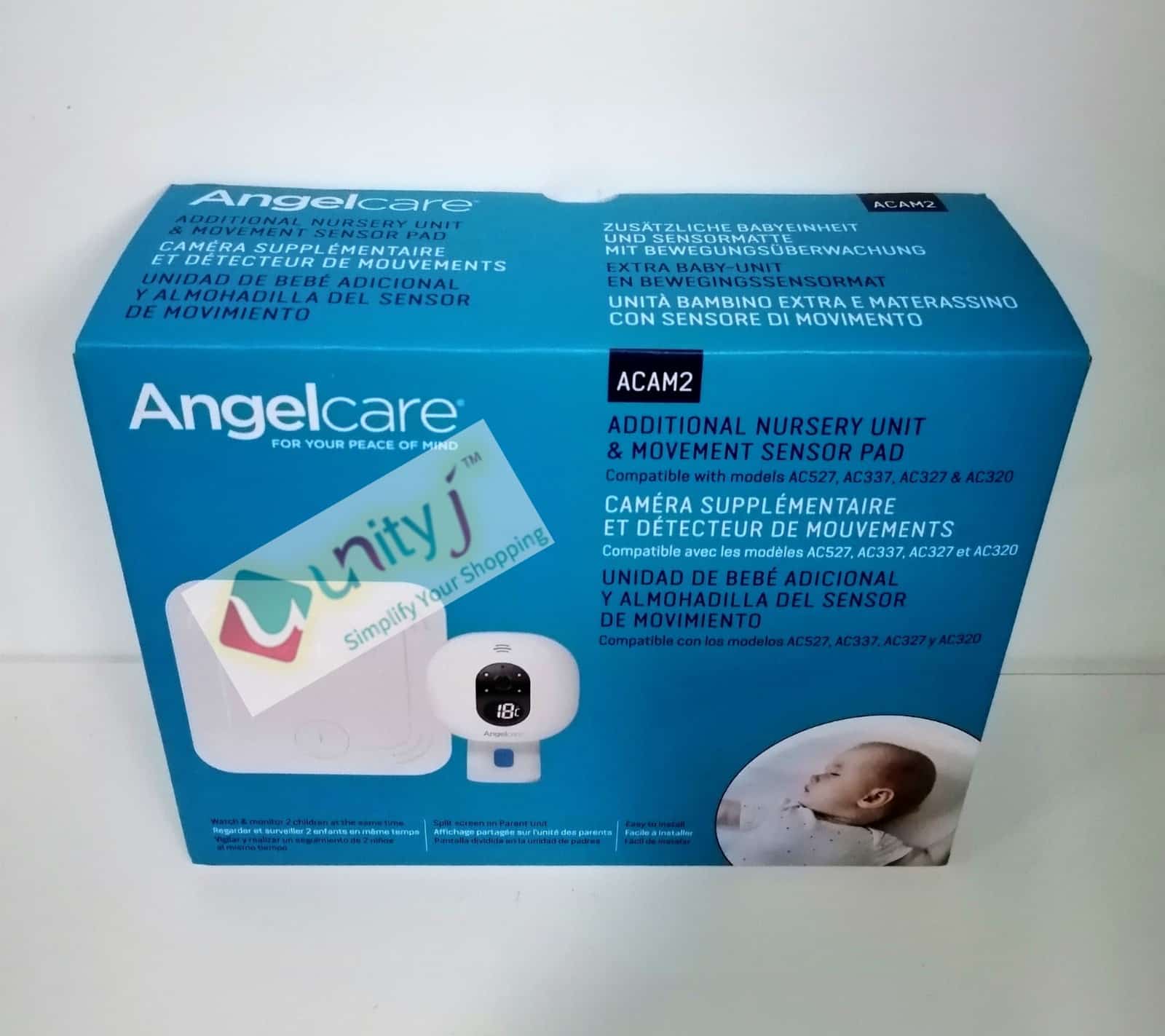 Angelcare ACAM2 Additional Nursery Unit And Movement Sensor Pad ...