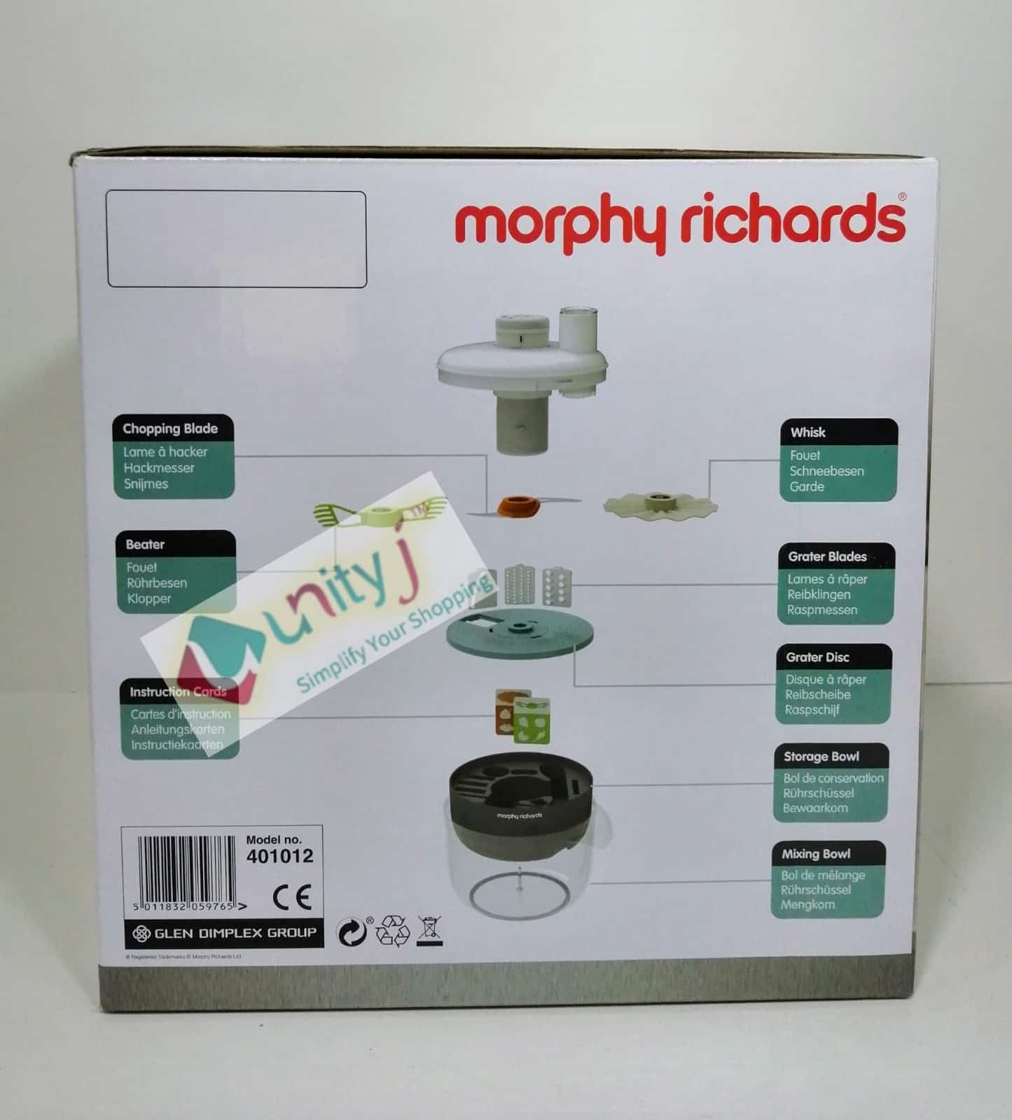 Morphy Richards Prepstar Food Processor 