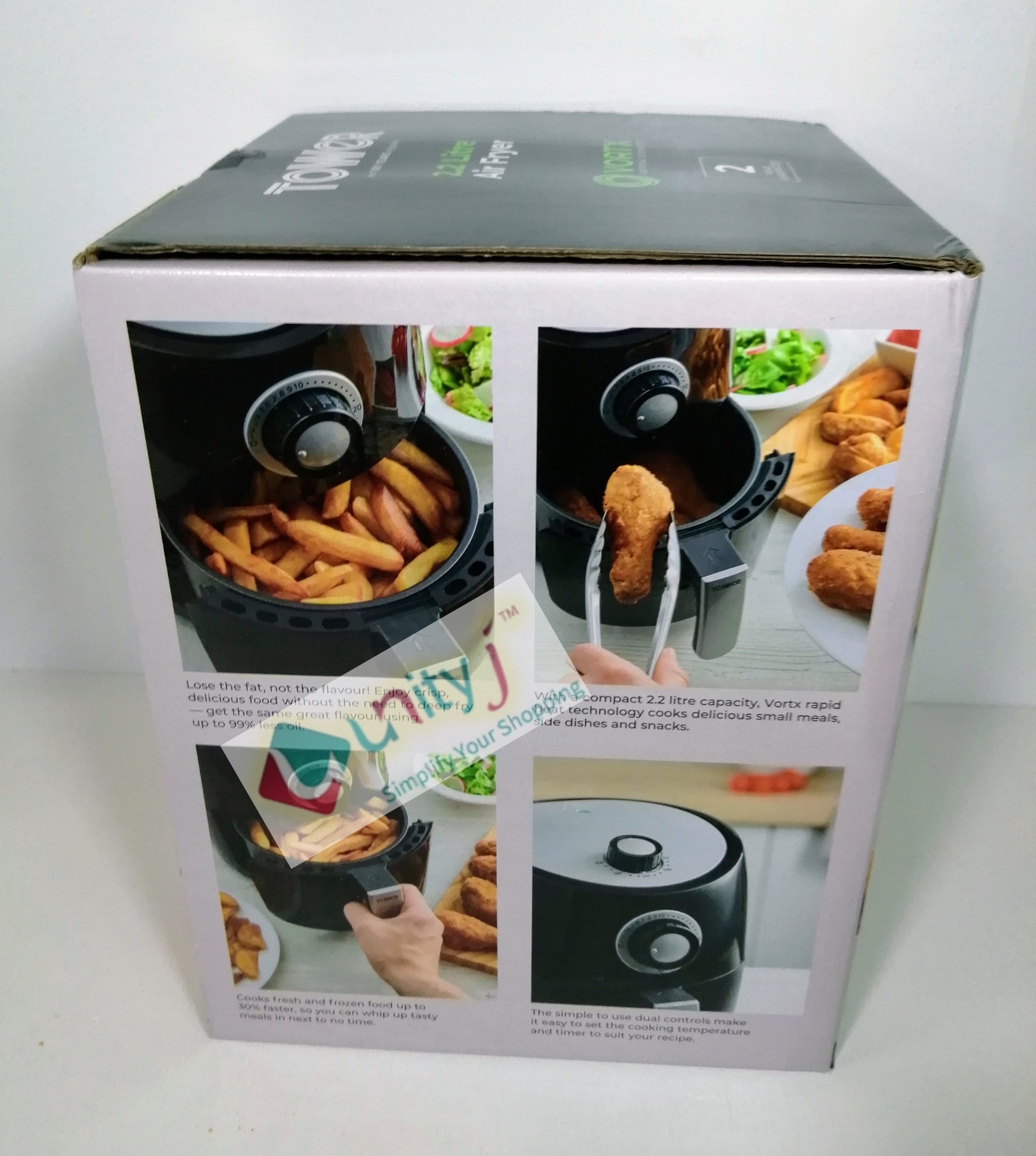 Tower 2.2L Air Fryer with 30 minute timer 