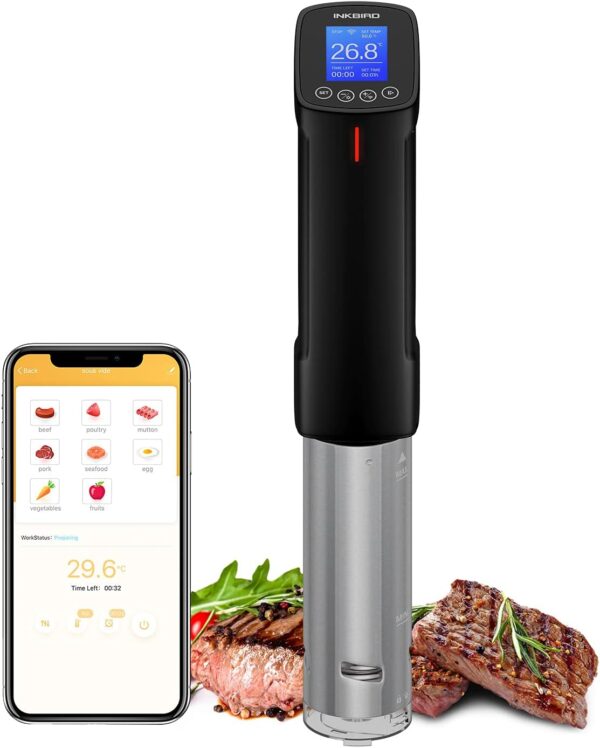 Inkbird ISV-100W Sous Vide WiFi Cooker Immersion Circulator ...