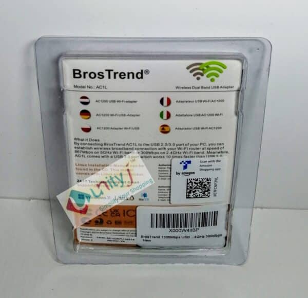 Brostrend Linux Usb Wifi Adapter Ac Supports Ubuntu Mint Kali