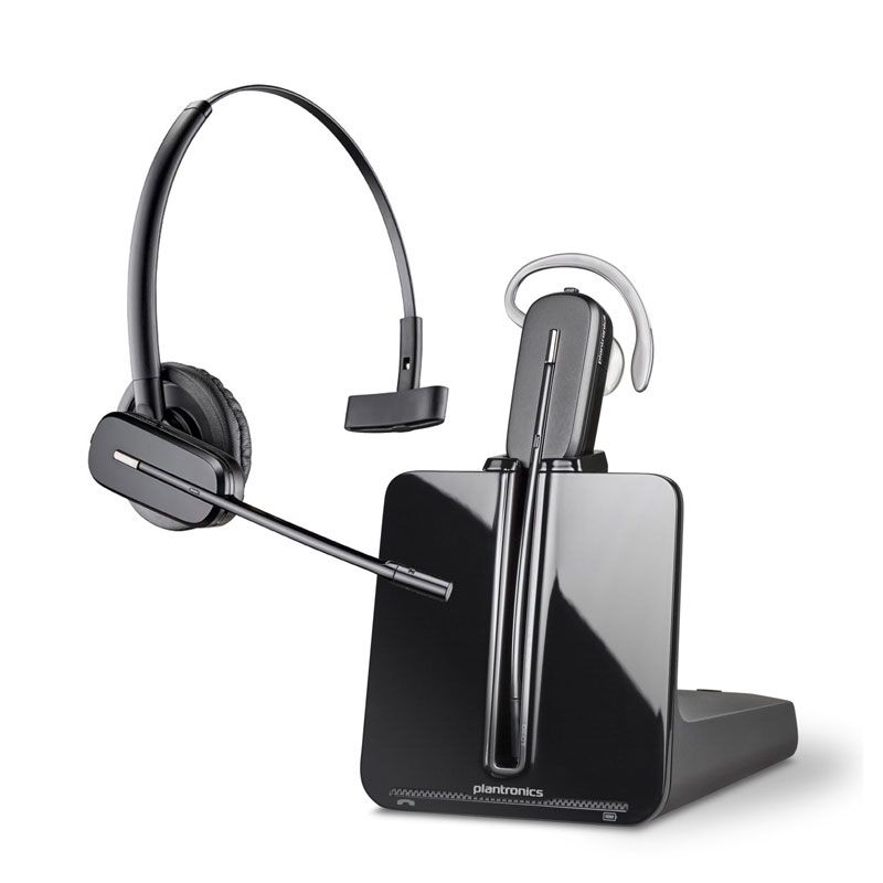 Plantronics CS540 Wireless DECT Headset, Connection To A Desk Phone ...