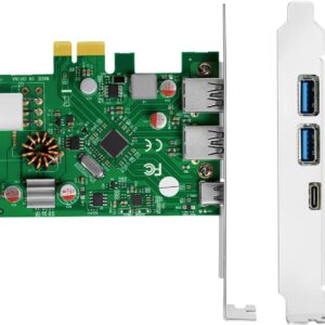 Unityj Uk Computers LogiLink PCI E Express To USB 3.2 Card 1 1787