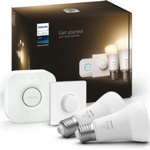 Unityj Uk Lighting Philips Hue White Smart Light Bulb Starter Kit 160