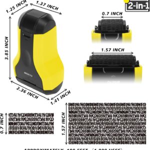 Unityj Uk Office Miseyo 2 In 1 Identity Theft Protection Roller Stamp 1 576