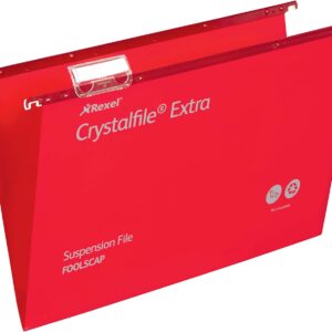 Unityj Uk Office Rexel Crystalfile Extra Foolscap Suspension Files 567